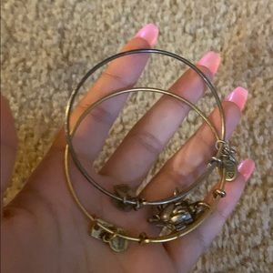 2 bangle bracelets